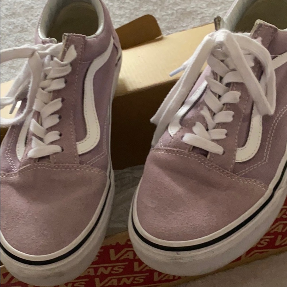 Purple VANS sneakers
